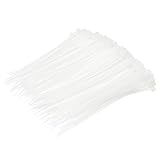 Amazon Basics Mehrzweck-Kabelbinder, 8 Zoll/200 mm, 200 Stück, Weiß
