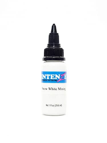 Intenze Snow White Mixing Tattoo Ink 1Oz #TOP3