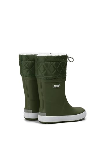 Aigle Unisex Kinder Giboulee 2 Gummistiefel, Khaki, 26 EU