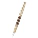 Hongdian 920S Fountain Pen Brown Metal Pen, Iridium M Nib Classic Pen with Ink Converter
