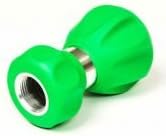 The Ultimate Innovations Original Firemans Hose Nozzle - 5 Different Spray Pattern Options - Green