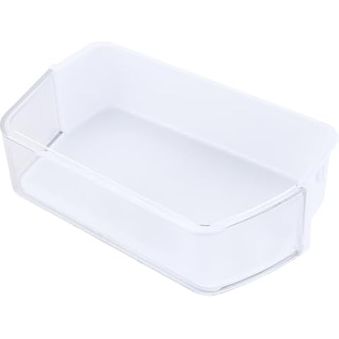 DA97-12650A Door Shelf Bin for Samsung Refrigerator(Upper Right Door Only), Repalce DA63-07104A, DA63-06963A, Compatible with Samsung Fridge RF260 RF261 RF263 Serie RF260BEAESR RF261BEAESR Cover