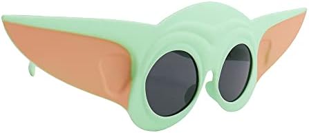 Sun-Staches Grogu Sunglasses, Star Wars Mandalorian Costume Accessory