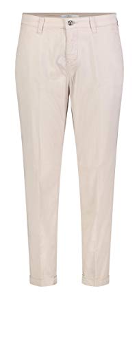 MCA Damen Chino Turn Up Straight Jeans, per Pack Beige (Ivory PPT 208R),...