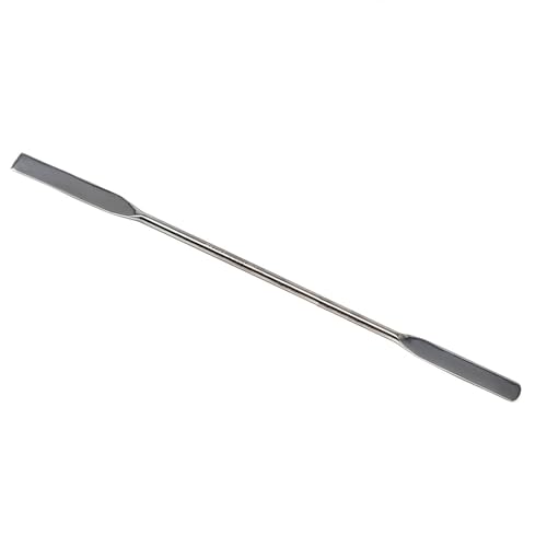 A2Z Lab Spatula Stainless Steel Sampler Spatula Long Double-Ended Spatula with Flat Ends for Handling Mixing Transfering Cream, Gel, Powder- Laboratory Supplies for Experiments & Lab Use - 9
