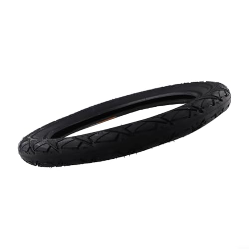 Neumático exterior de 14 x 1.95 pulgadas para bicicleta eléctrica de 14 pulgadas para rueda de repuesto de neumático de goma negro