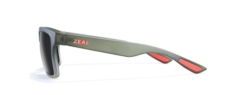 Image of Zeal Optics Mason Square Sunglasses, Deep Ocean