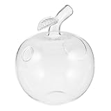 Ciieeo Verres à Cocktail Transparents Forme de Pomme Fruitée pour Boissons Verres Sûrs ...