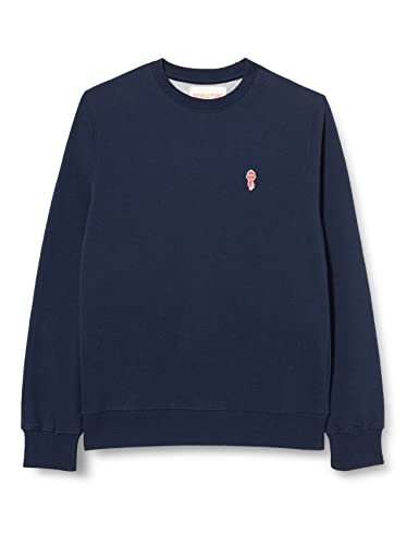 Revolution Men's 2055 Sweatshirt, Navy-Mel, S