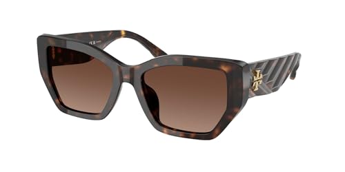 Tory Burch Brown Gradient Cat Eye Ladies Sunglasses TY7187U 1728T5 53