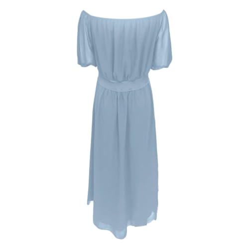 Robe de plage ample de soirée plissée sans manches pour été - 4