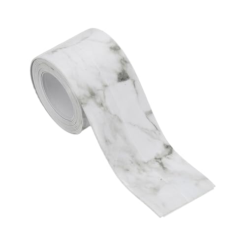 Image of PATIKIL Caulk Tape Waterproof Self Adhesive, PVC Toilet Caulking Sealant Strip Bathtub Caulk Sealing Strip Tape for Bathroom Kitchen Countertop, Slate Stone Pattern (1.5 Inch x 5 Ft)