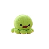10cm Cute Octopus Plush Toy Soft Stuffed Animal Doll Xmas Christmas Birthday Valentine Gift (Green)