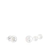 TOUS Pendientes para Mujer de Plata de Primera Ley y Perlas, Colección Icon Pearl