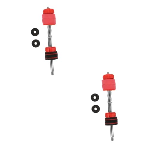 Toyvian 2sets Quick Release Cymbal Nut Stacker for Drum Double-braced Design for Easy Installation for Jazz and Percussion Players Saving Accessory