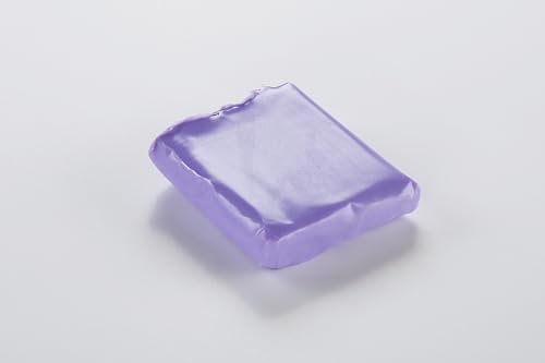 CERNIT CE0920056900C - A Pack of Polymer Clay Block - Translucent Effect - Modelling and Baking Clay - Purple Colour - 56 g Block - Manufactured in Belgium