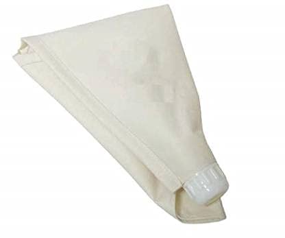 BAKER'S CUTLERY® Cotton Icing Cake Bag Reusable Piping Bag 40 cm (Pack of 1) 1
