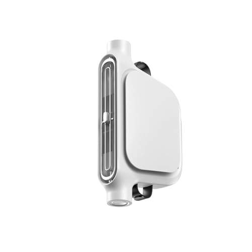 Vilom �y�J�[�V�[�g�t�@�� 3�i�K���ʒ��� �H���Ȃ����S�݌v �ȃX�y�[�X�B���ݒu�z3000mAh��e�ʃo�b�e���[ Type-C�[�d �㉺�p�x���߉\ �㕔���ȗp �ԓ������΍� ������� �h���C�u���K�O�b�Y (�z���C�g)