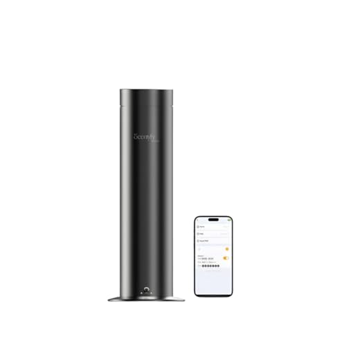 Image of STARQ Halo Luxury Smart Air Scent Diffuser Waterless Aroma Machine Cold Atomization Ultra Quiet No Heat for Office Home Gym & Hotel Includes Complimentary 100ml Starter Pack Perfumes