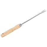 ibasenice Unkrautstecher Löwenzahnstecher mit Holzgriff aus Eschenholz Gartengerät für...
