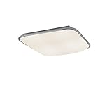 Éclairage : LED Inspired Mantra Fusion - Fase - Plafonnier encastré Carré 45cm, 24W LED, 4000K, 1400lm, Blanc, Diffuseur Acrylique