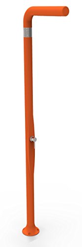 Ducha Clásica De Doble Entrada Agua Caliente Y Fría Arkema Funny Yang De Poletileno Hd Ducha Para Interior Y Exterior Con Mezclador Arkema T205 2009 Naranja