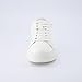 CUSHIONAIRE ROC Lace Up Womens White Sneakers | Comfortable Vegan Leather Casual Platform Sneaker with Memory Foam, White 8.5W