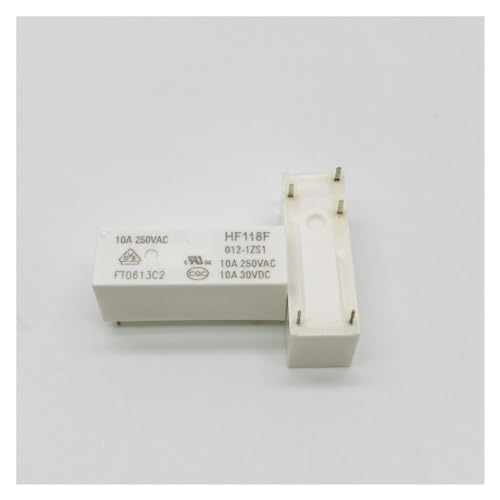 Relé HF118F de 5 pines para solucionar fallos de encendido en placas de circuito impreso