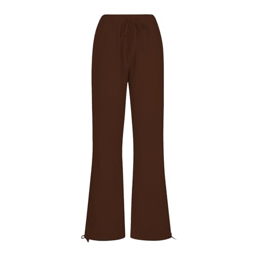 Pantalones de mujer de lino cómodos elegantes pantalones casuales pantalones de verano mujer ligeros lino ancho deportivos pantalones mujer anchos pantalones mujer con cordón pantalones lino mujer