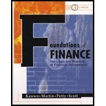 Foundations of Finance: The Logic and Practice ... 0130179817 Book Cover