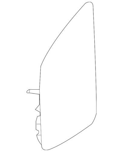 Amazon.com: MERCEDES-BENZ 1668101319 GENUINE OEM MIRROR GLASS 