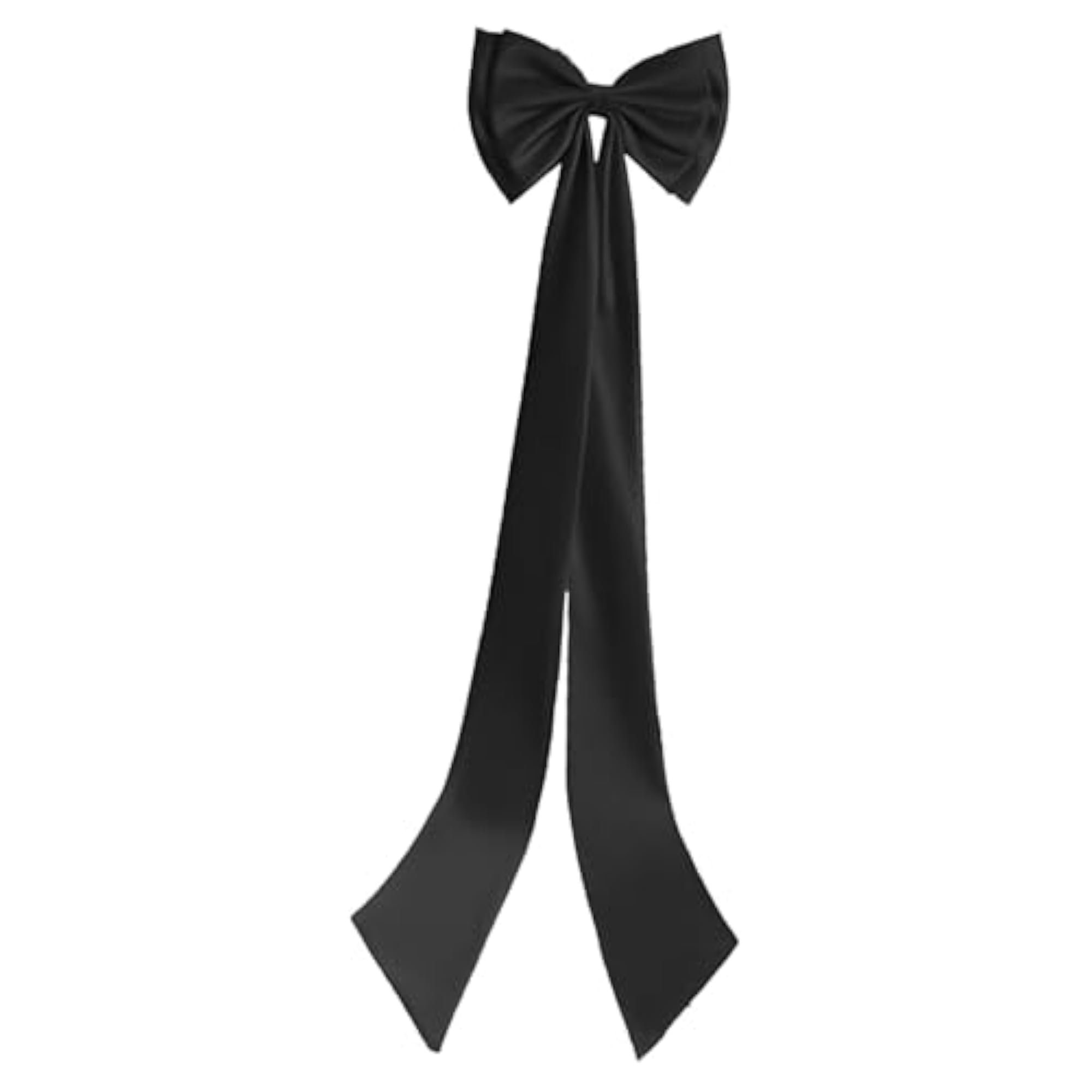 Satin Big Bow Detachable Club Cocktail Party Bow Clip