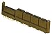 MOLEX 46114-6321 BACKPLANE CONNECTOR, RECEPTACLE HEADER, 6POWER/32SIGNAL (1 piece)