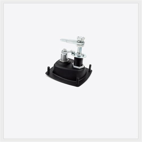 Serrure de type compression en T noire pour armoire industrielle - 6