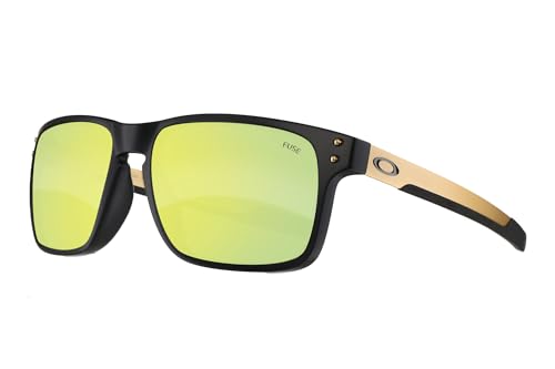 Image of Fuse Lenses Replacement Lenses For Oakley Holbrook Mix Sunglasses - | Polarized Lenses | UV400 Protection | Impact-resistant polycarbonate | Scratch-resistant coating
