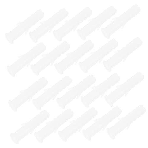 Garneck Plastic Expansion Plug Set Drywall Screw Holes Expansion Tube Plugs Wall Anchoring Elastic