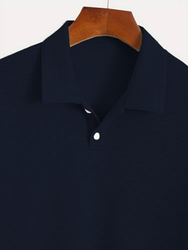 Image of TAGDO Men's Premium Waffle Knit Regular fit T-Shirt || Mens Tshirt (2018)