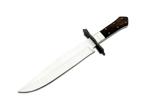 PAL 2000 KNIVES HUN-6057 Handmade Carbon steel 17 Inches Bowie Knife - Rose Wood Handle With Sheath