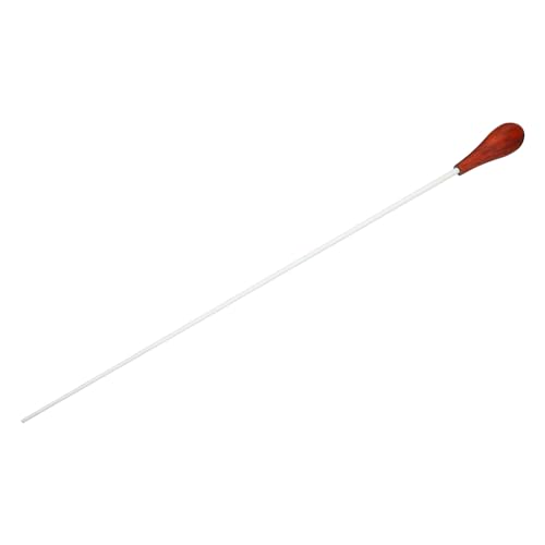 PATIKIL 38cm/15Inch Music Conductor Baton,1Pcs Orchestra Baton Wood Handle for Singing Leader Music Director Dark Red - Image 3