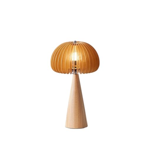 Lámpara de pie medieval de madera maciza natural de 18cm estilo calabaza de Zhongshan