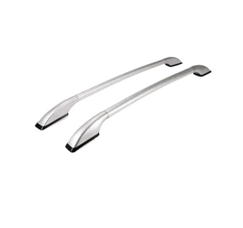 Portaequipajes techo coche para Nissan Qashqai 2008-2014 barras de aluminio plata