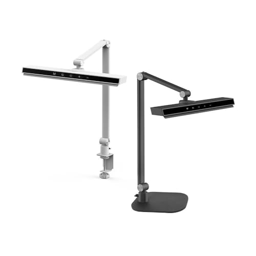 Lampe de bureau liseuse à intensité variable et pliable pour protection des yeux