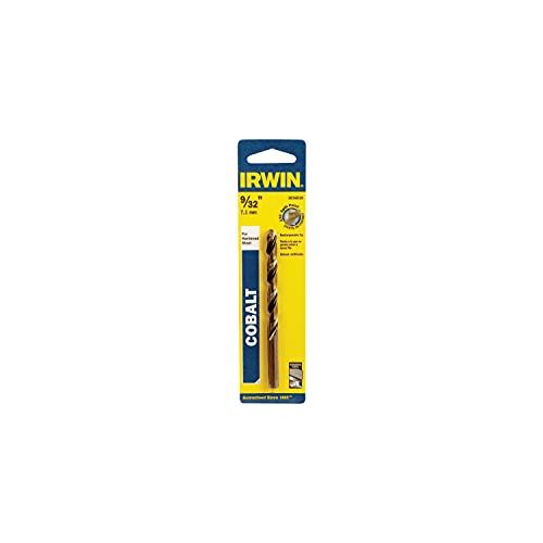 Irwin 9/32 In. X 4-1/4 In. L Cobalt Steel Drill Bit 1 Pc. #TOP23