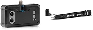 FLIR ONE PRO LT – IOS Thermal Imaging Camera with MR40 Moisture Pen with Built in Flashlight