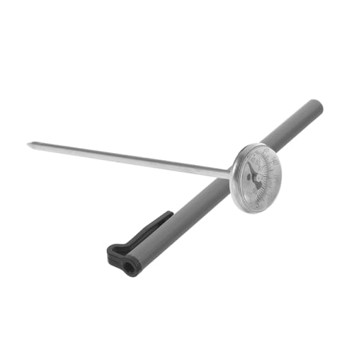 Luxshiny Stainless Steel Kitchen Thermometer for Coffee Baking High Accuracy Food Probe Wide Temperature Range c to c - Easy to Clean