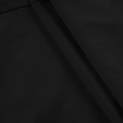 Men's Casual Pants Solid Color Elastic Waist Button Trousers Relaxed Lightweight Breathable Beach Pants with Pockets 6