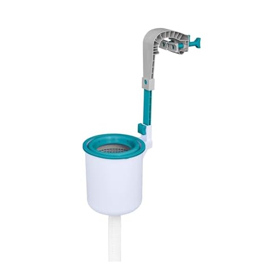 Bestway 58233 - Skimmer De Superficie Bestway Para Piscina Desmontable Con Depuradora De Cartucho De 2.006 L/H Fácil De Limpiar Y Colocar Pvc Anticorrosión, Multicolor, 49X20.6X64 Cm