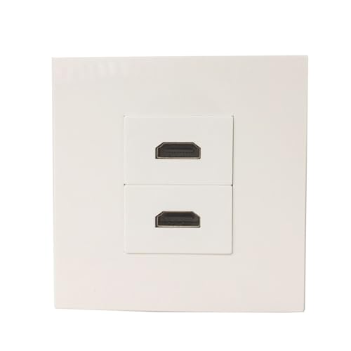 Plaque HDMI femelle femelle audio vidéo 4K pour liaison TV