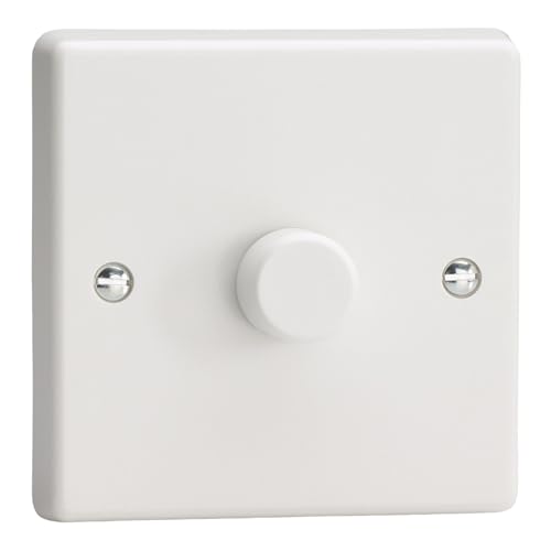 Varilight LED Dimmer Switch - V-Pro Series, 1 Gang (Single), 1 or 2 Way, 0-120W (1-10 dimmable LEDs)