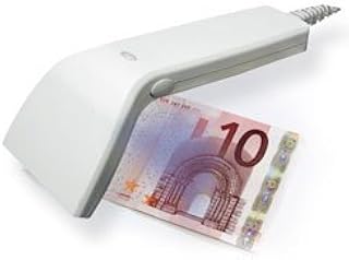Glancetron 2010, 1d, Kit (KBW), Color Blanco, Touch Reader, Retail, 1d, CCD, UV de Billetes Tester Lectura, Ancho: 80 mm, 100 escaneos/seg.